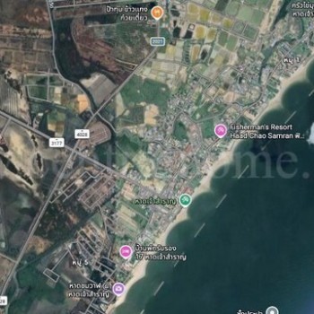 ที่ดินเปล่า 318 ตารางวา ที่สวย ใกล้หาดเจ้าสำราญ เพชรบุรี