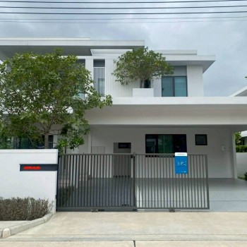 ให้เช่า #บ้านเดี่ยว หมู่บ้านมัณฑนา บางนา กม.15 #ใกล้เมกาบางนา โทร 095-164-2956