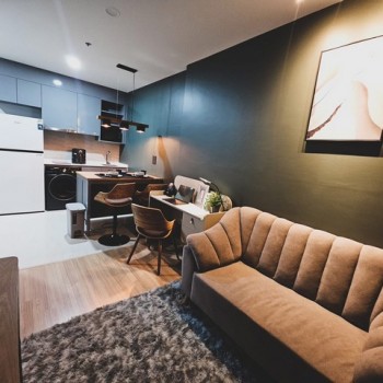 For rent ปล่อยเช่าคอนโด Skyrise Avenue Sukhumvit 64ชั้น 30 วิวโค้งแม่น้ำ