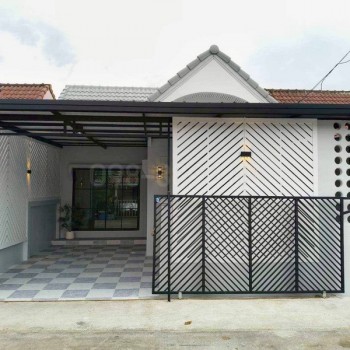 ขายบ้านชั้นเดียว หมู่บ้านนันทวัน5 ซอยเลียบวารี11 บ้านสวย ทำเลดี เนื้อที่ 26.8 ตรว 3นอน 2น้ำ บ้านหันห