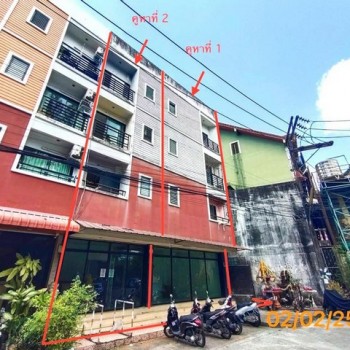 ขายอาคารพาณิชย์ภูเก็ต 4 ชั้น 2 คูหา อำเภอกะทู้ ถนนราชปาทานุสรณ์