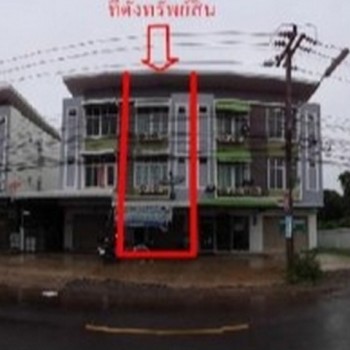 ขายอาคารพาณิชย์หมูู่บ้าน บ้านสวยกรุ๊ป ถ.สร้างตนเอง2 ต.มะขามเตี้ย อ.เมืองสุราษฎร์ธานี จ.สุราษฎร์ธานี