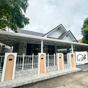 ขายบ้านเดี่ยว ต้นทางรัก ใกล้แยกทับมา ตัวเมืองระยอง พร้อมเฟอร์นิเจอร์