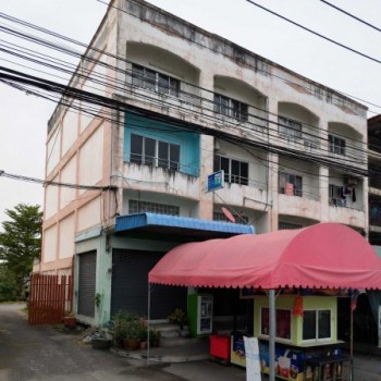ขายอาคารพาณิชย์ 3.5 ชั้น เนื้อที่ 18 ตร.ว. หน้าโครงการเอื้ออาทรบางโฉลง