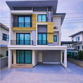 สายไหม  วัชรพล-สุขาภิบาล5 28-34  3 ชั้น 4 น้ำ 50 ตร.ว. 200 ตร.ม. คฤหาสน์ 5นอน ให้เช่า1.3 กม.แยกจตุโช