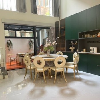 BH4235 ให้เช่าทาวน์โฮม 4 ชั้น The Park Lane สุขุมวิท 105 ลาซาล 24 บ้านหรูใกล้โรงเรียนนานาชาติ พร้อมเ