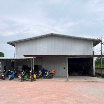 ให้เช่าโกดังที่ดิน 1 งาน โกดัง 225 ตรม. ใกล้ถนนข้าวหลาม  อำเภอเมืองชลบุรี