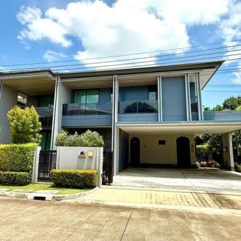 ให้เช่าบ้านเดี่ยว 2 ชั้น 80 ตร.ว. เศรษฐสิริ กรุงเทพกรีฑา 2 ใกล้นานาชาติ Wellington