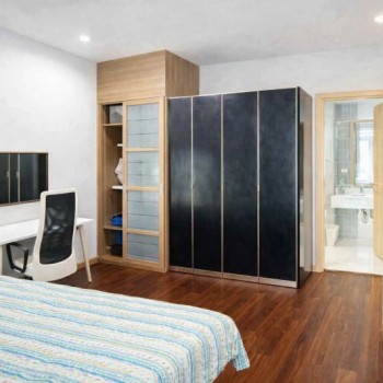 Penthouse ให้เช่า 2นอน  ใกล้ MRTเพชรบุรี 670ม. มักกะสัน คอนโดหรู เซอร์เคิล 75 ตร.ม. ห้องหัวมุม ชั้น 