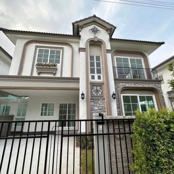 ขายบ้าน Grandio บางนา กม.5 ใกล้ Mega บางนา บ้านสวย 4 ห้องนอน ติดแอร์ทุกห้อง