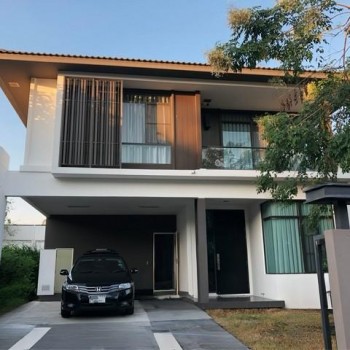 ให้เช่าบ้านเดี่ยว 2 ชั้น 60 ตร.ว. หมู่บ้านมัณฑนา อ่อนนุช-วงแหวน 3 ใกล้เมกะบางนา