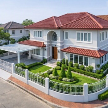 รามอินทรา-วัชรพล สุขาภิบาล 5 ซ.26-32 คฤหาสน์หรูหัวมุมบ้าน 2 ชั้น 4-5นอน ลดจาก120,000 เหลือ 48,999B-M