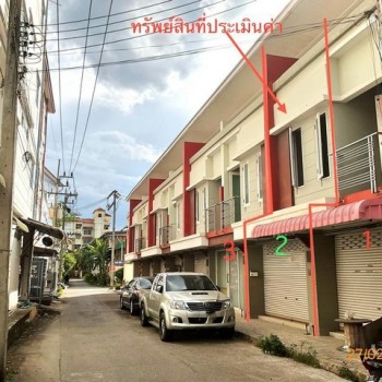 ขายอาคารพาณิชย์ชั้นเดียวเมืองสุราษฎร์ธานี  จำนวน 2 คูหา  อำเภอชัยบุรี  ถนนสายเหนือคลอง - ควนสว่าง