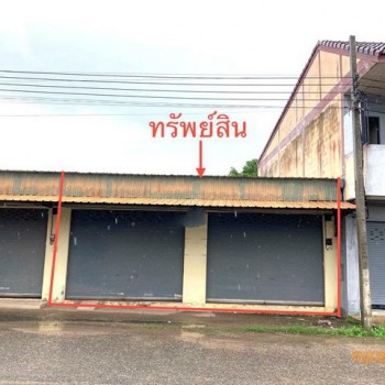 ขายอาคารพาณิชย์ชั้นเดียว จำนวน 2 คูหา  อำเภอชัยบุรี  ถนนสายเหนือคลอง - ควนสว่าง