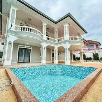 บ้านเดี่ยวสุดหรู พัทยา หลังใหญ่ พร้อมเข้าอยู่ มบ.แกรนด์ ธัญญวันท์โฮม1 FP-H02313
