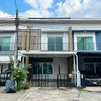 ขายทาวน์เฮ้าส์ 2 ชั้น 122 ตรม. หมู่บ้าน My Place นวมินทร์ 72 Renovate แล้วพร้อมเข้าอยู่ ใกล้ตลาดปัฐว