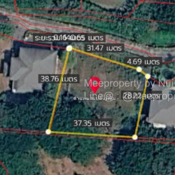 ขายที่ดินผืนสวย 318 ตร.ว. ติดสนามกอล์ฟ North Hill เชียงใหม่  ขนาด: 318 ตารางวา  อ.หางดง จ.เชียงใหม่ 