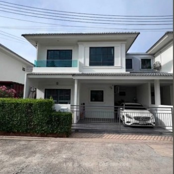 บ้านเช่าหนองมน เดินทางสะดวกม.บูรพา หมู่บ้านมณีรินทร์ มิดทาวน์ HR0098