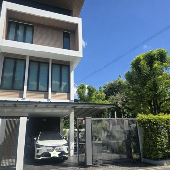 ให้เช่าบ้านเดี่ยว 3 ชั้น 450 ตรม. โครงการ The AVA residence สุขุมวิท 77 เฟอร์พร้อมเข้าอยู่ ใกล้ MRT 