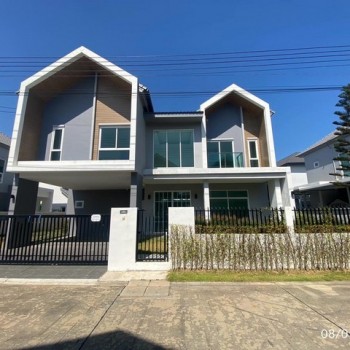 ขายบ้านเดี่ยวปทุมธานี โครงการ บ้านฟ้าปิยรมย์ นอร์เดิร์น วงแหวน-ลำลูกกา คลอง 6  ถนนลำลูกกา