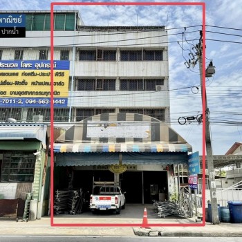 LM26-0108 ปล่อยเช่า อาคารพาณิชย์ 2คูหา สายลวด ปากน้ำ สมุทรปราการ 4นอน 3น้ำ เนื้อที่รวม 47.2 ตรว