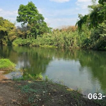 ลดเป็นล้าน ที่ดินสวยติดถนนเลียบแม่น้ำนครนายก ต.สาริกา อ.เมืองนครนายก สำหรับคนที่มองหาแปลงริมน้ำทำเลท