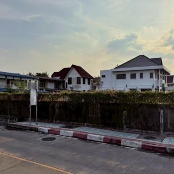 ขายที่ดินแปลงมุม 277 ตร.ว. หมู่บ้านประชานิเวศน์ 2 ซอยสามัคคี 58 ใกล้จุดขึ้นลงทางด่วน