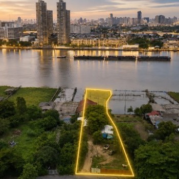 รีวิว Youtube ที่ดินริมแม่น้ำเจ้าพระยา ไทรม้า 321 ตรว เหมาะอยู่อาศัย ร้านอาหาร สำนักงานออฟฟิศ