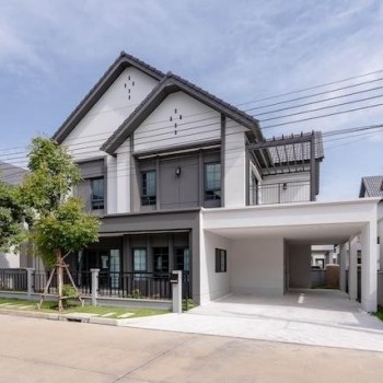 HR 10368 ให้เช่าบ้านเดี่ยวหรู Centro บางนา เฟส 2 บ้านใหม่พร้อมอยู่ ใกล้ Mega Bangna ทางด่วน และสนามบ