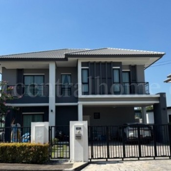 ขายด่วน บ้านเดี่ยว 118.4 ตร.วา บ้านฟ้ากรีนเนอรี่ทิวา ปิ่นเกล้า-สาย 5 แปลงมุม หน้าสวน