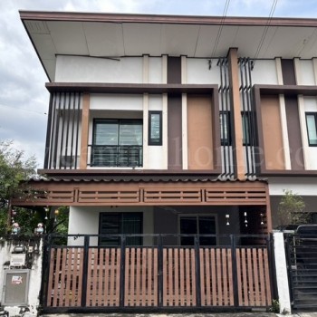 จองด่วน ทาวน์เฮ้าส์ บ้านฟ้ากรีนเนอรี่ ปิ่นเกล้า - สาย 5 หลังมุม ติดถนนบรมราชชนนี 