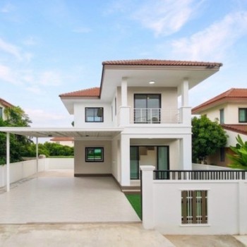 บ้านเดี่ยวพื้นที่ใหญ่ 53.2 ตร.ว. ทำเลบางบัวทอง พร้อมอยู่!