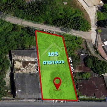 BHL1339 ที่ดิน 0-1-65 ไร่ ทำเลดี ติดถนน แสงชูโต บ้านโป่ง ราชบุรี