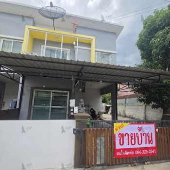 L260131 | ขายบ้านหลังริม 2 ชั้น นิรันดร์วิลล์ 10 ทำเลบางพลี–ลาดกระบัง ขนาด 32.7 ตร.วา ฟังก์ชันครบ 3 