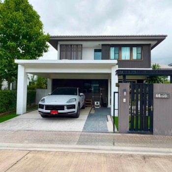 ให้เช่า #บ้านเดี่ยว หมู่บ้านมัณฑนา บางนา กม.7 ซอยราชวินิตบางแก้ว #ใกล้เมกาบางนา RR