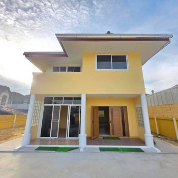 ขายบ้าน 2 ชั้น  ร่มรื่นวิลล์ เนื้อที่ 120.9 ตร.วา 5 ห้องนอน ใกล้ Central WestVille