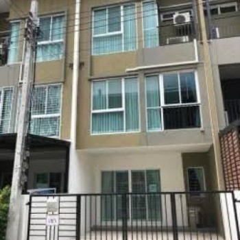 HR 10389 ให้เช่าทาวน์โฮม 3 ชั้น 3 ห้องนอน เบล็สทาวน์ Bless Town รามอินทรา 127 บ้านใหม่สวยมาก