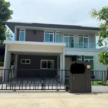 ให้เช่าบ้านเดี่ยว 2 ชั้น 86 ตรว. 4 ห้องนอน โครงการมัณฑนา บางนา กม.7 ใกล้เมกะบางนา ใกล้ทางด่วน