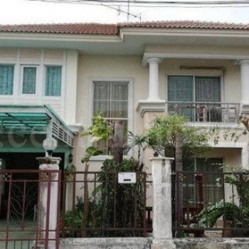 บ้านเดี่ยว 2 ชั้น พฤกษาวิลเลจ 1 ถนนลำลูกกา บึงคำพร้อย หลังมุม พร้อมอยู่ ขายถูก