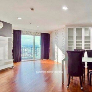 IN-167 ขายห้องชุด Belle Grand พระราม 9 ห้องหัวมุมชั้นสูง พื้นที่ 106.07 ตรม 3นอน 2น้ำ มองเห็นวิว Cen