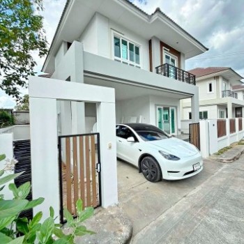 260901pofsga ให้เช่า บ้าน บ้านเดี่ยว 2 ชั้นย่านกาญจนาภิเษก-ลาดปลาดุก บางคูรัด รีโนเวทใหม่ พื้นที่ใช้