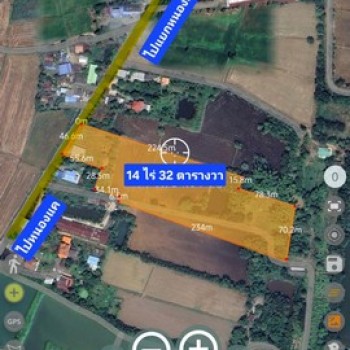 ขายที่ดินทำเลทอง เส้นหนองแค-สระบุรี อำเภอหนองแค จังหวัดสระบุรี 14 ไร่ 32 ตร.ว.