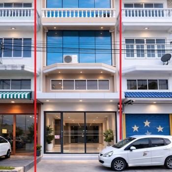 โลตัส สตรีวิทยา2 อาคารพาณิชย์ 4.5 ชั้น ที่จอดรถหน้าอาคาร คุณคือผู้ใช้คนแรก นาคนิวาส สตรีวิทยา2  สุคน
