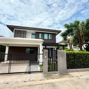 ให้เช่า #บ้านเดี่ยว หมู่บ้านมัณฑนา บางนา กม.7 ซอยราชวินิตบางแก้ว #ใกล้เมกาบางนา  095-164-2956 XX