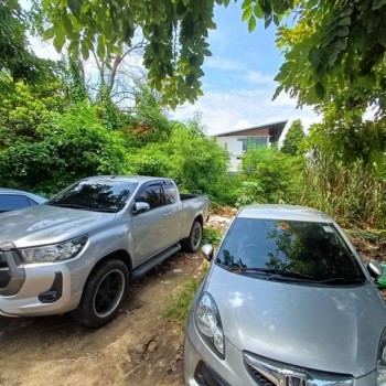 ขายที่ดิน สุขุมวิท 107 แบริ่ง 58 แยก 6 อยู่ด้านหลังโรงเรียนเซนโยเซฟบางนา เข้าออกสะดวกหลายเส้นทาง แบร