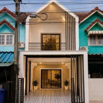 ขายทาวน์โฮม 2 ชั้น หมู่บ้านพร้อมจิต ซอยกัณตนา บางใหญ่  พื้นที่ 16.2 ตรว.  ใกล้เซ็นทรัลเวสเกต