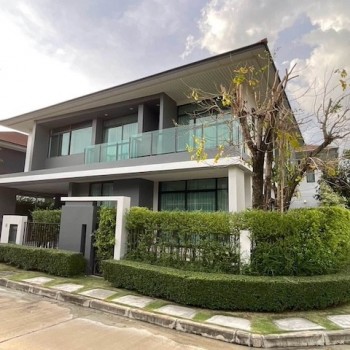 BH4297 ให้เช่าบ้านเดี่ยวหรู หมู่บ้านเศรษฐสิริ กรุงเทพกรีฑา ใกล้โรงเรียนนานาชาติ