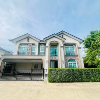 BH4326 ให้เช่าบ้านเดี่ยว 2 ชั้น Grandio บางนา กม.5 หลังมุม Private Zone เฟอร์ครบ
