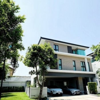 BH4291 ให้เช่า-ขายบ้านเดี่ยว 3 ชั้น The City Ekkamai Ladprao บ้านหลังมุม 3 ชั้น