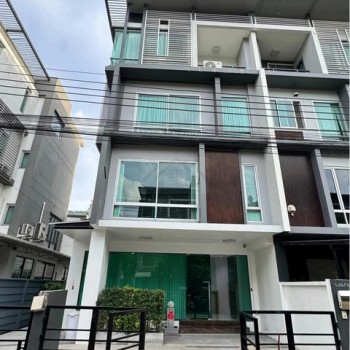 ให้เช่าออฟฟิศ 4 ชั้น 500 ตรม. โครงการ บี สแควร์ B Square พระราม9 เหม่งจ๋าย ซอยสหการประมูล ใกล้เลียบด
